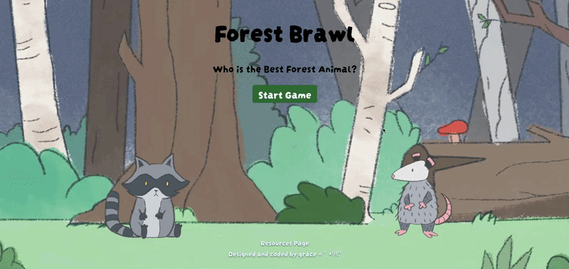 Forest Brawl gameplay